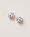 Isla Halo CZ Studs